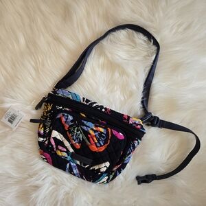 Vibrant Multicolor Quilted Crossbody Bag